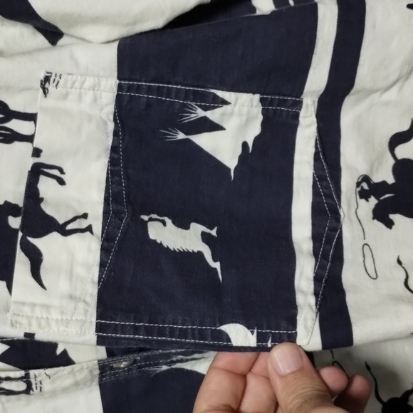 Vintage Western Style Button Down Shirt - Picture 7 of 8